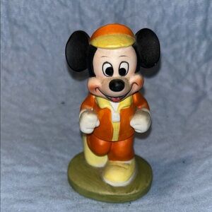 Walt Disney Jogger Mickey Mouse Porcelain Figurine